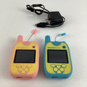 Dragon Touch Walkie Talkies Kid Camera Talkiecam Flashlight Games MP3 Set